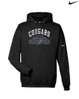 Plainfield South HS Track & Field Lanes - Nike Club Fleece Hoodie