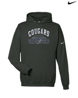Plainfield South HS Track & Field Lanes - Nike Club Fleece Hoodie