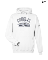 Plainfield South HS Track & Field Lanes - Nike Club Fleece Hoodie