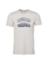 Plainfield South HS Track & Field Lanes - Tri-Blend Shirt