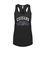 Plainfield South HS Track & Field Lanes - Womens Tank Top