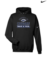 Plainfield South HS Track & Field Property - Nike Club Fleece Hoodie