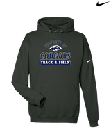 Plainfield South HS Track & Field Property - Nike Club Fleece Hoodie