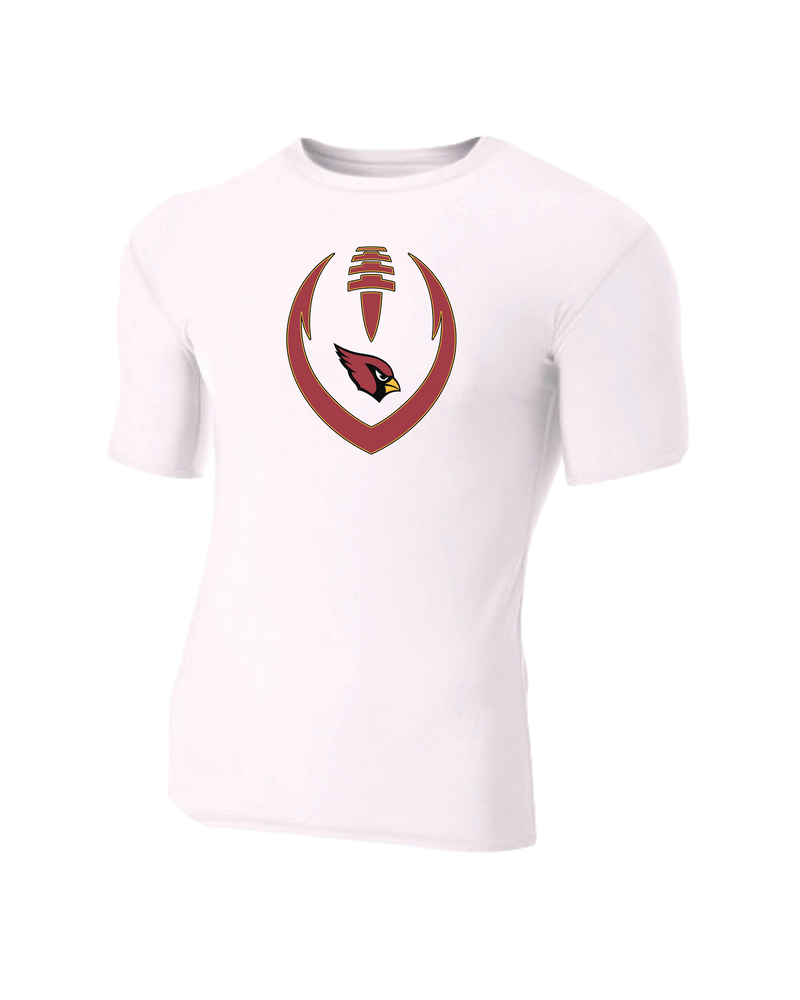 Plainfield Full Football - Compression T-Shirt