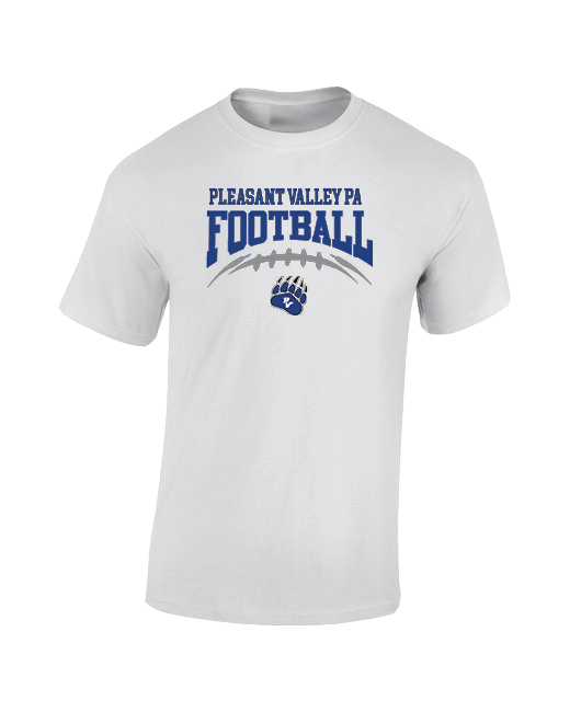 Pleasant Valley School Ftbl - Cotton T-Shirt