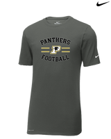 Point Pleasant Boro HS Football Curve - Mens Nike Cotton Poly Tee