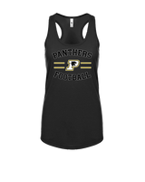 Point Pleasant Boro HS Football Curve - Womens Tank Top
