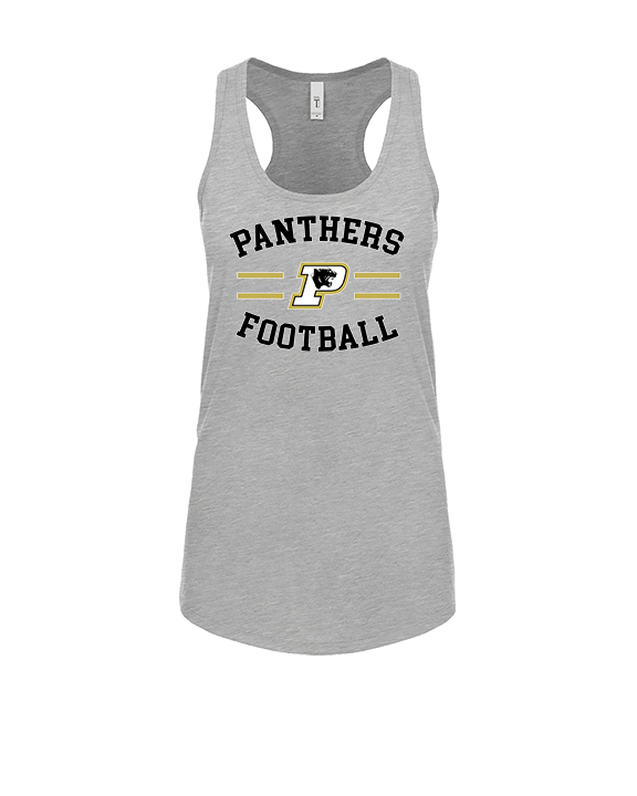 Point Pleasant Boro HS Football Curve - Womens Tank Top
