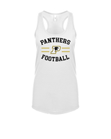 Point Pleasant Boro HS Football Curve - Womens Tank Top
