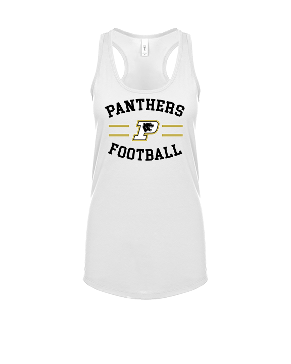 Point Pleasant Boro HS Football Curve - Womens Tank Top