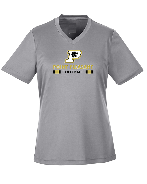 Point Pleasant Boro HS Football Stacked - Womens Performance Shirt