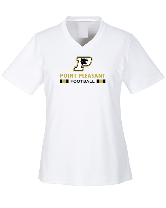 Point Pleasant Boro HS Football Stacked - Womens Performance Shirt
