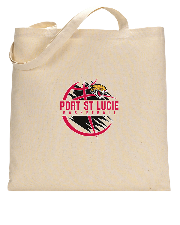 Port St. Lucie HS Boys Basketball Main Logo - Tote Bag