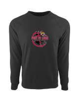 Port St. Lucie HS Boys Basketball Main Logo - Crewneck Sweatshirt