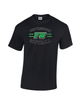 Port Washington HS Softball Curve - Cotton T-Shirt
