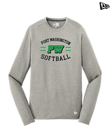 Port Washington HS Softball Curve - New Era Performance Long Sleeve