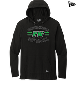 Port Washington HS Softball Curve - New Era Tri-Blend Hoodie