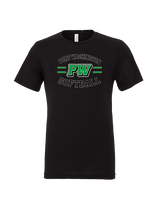 Port Washington HS Softball Curve - Tri-Blend Shirt