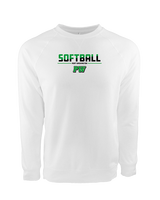 Port Washington HS Softball Cut - Crewneck Sweatshirt