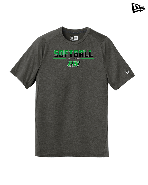 Port Washington HS Softball Cut - New Era Performance Shirt
