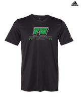 Port Washington HS Softball Stacked - Mens Adidas Performance Shirt