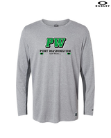 Port Washington HS Softball Stacked - Mens Oakley Longsleeve