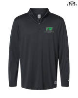 Port Washington HS Softball Stacked - Mens Oakley Quarter Zip