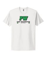 Port Washington HS Softball Stacked - Mens Select Cotton T-Shirt