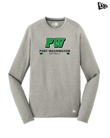 Port Washington HS Softball Stacked - New Era Performance Long Sleeve