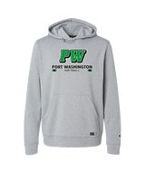 Port Washington HS Softball Stacked - Oakley Performance Hoodie