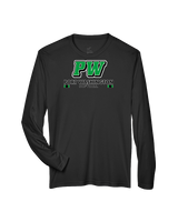 Port Washington HS Softball Stacked - Performance Longsleeve