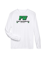 Port Washington HS Softball Stacked - Performance Longsleeve