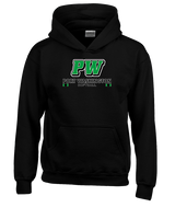 Port Washington HS Softball Stacked - Unisex Hoodie