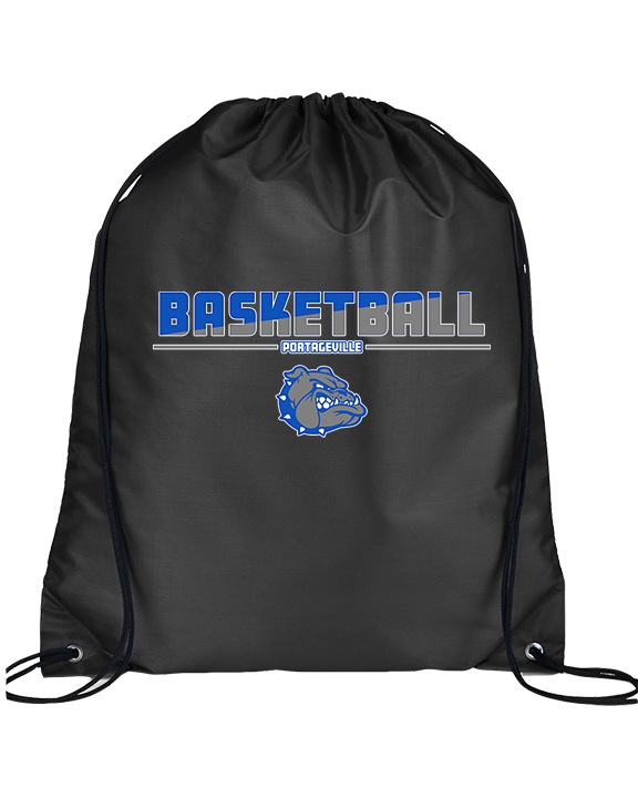 Portageville HS Boys Basketball Cut - Drawstring Bag