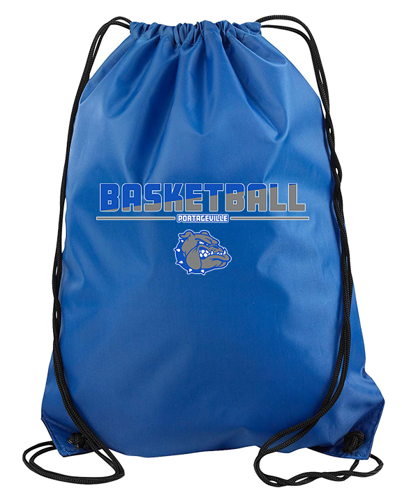 Portageville HS Boys Basketball Cut - Drawstring Bag