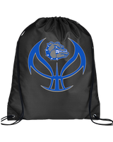 Portageville HS Boys Basketball Full Ball - Drawstring Bag