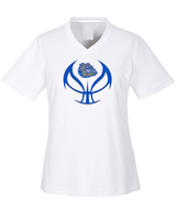 Portageville HS Boys Basketball Full Ball - Womens Performance Shirt