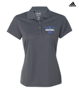 Portageville HS Boys Basketball Nothing But Net - Adidas Womens Polo