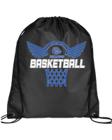 Portageville HS Boys Basketball Nothing But Net - Drawstring Bag