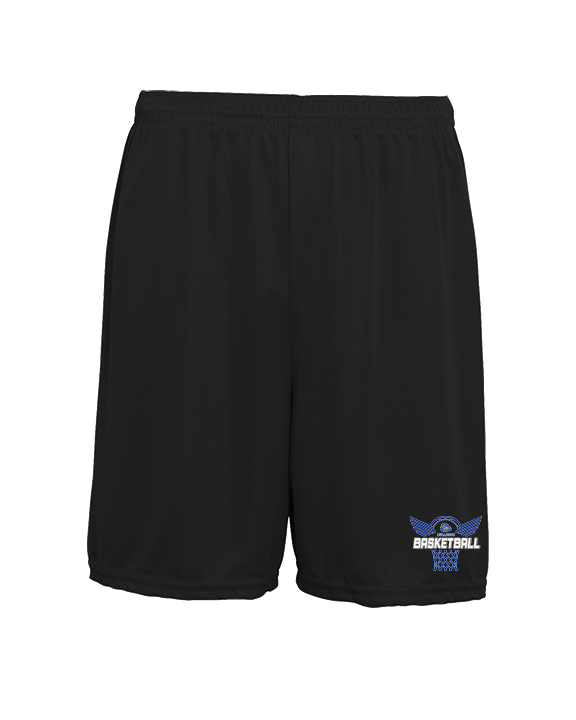 Portageville HS Boys Basketball Nothing But Net - Mens 7inch Training Shorts