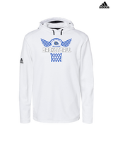Portageville HS Boys Basketball Nothing But Net - Mens Adidas Hoodie