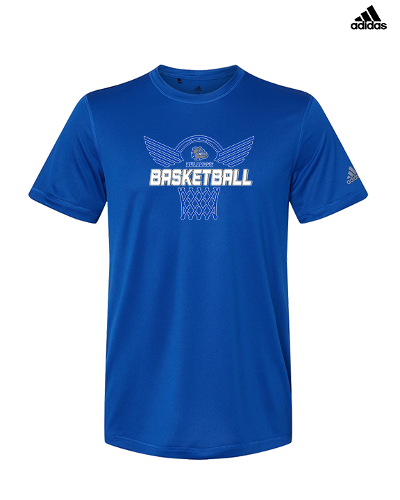 Portageville HS Boys Basketball Nothing But Net - Mens Adidas Performance Shirt