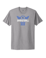 Portageville HS Boys Basketball Nothing But Net - Mens Select Cotton T-Shirt