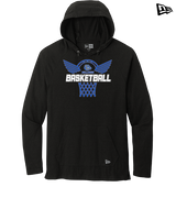 Portageville HS Boys Basketball Nothing But Net - New Era Tri-Blend Hoodie