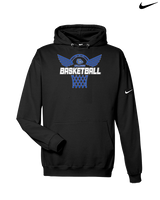 Portageville HS Boys Basketball Nothing But Net - Nike Club Fleece Hoodie