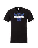 Portageville HS Boys Basketball Nothing But Net - Tri-Blend Shirt
