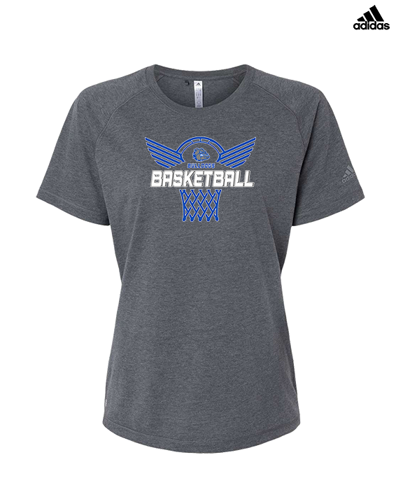 Portageville HS Boys Basketball Nothing But Net - Womens Adidas Performance Shirt