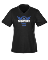 Portageville HS Boys Basketball Nothing But Net - Womens Performance Shirt