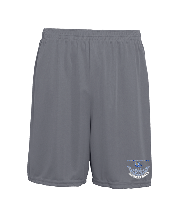 Portageville HS Boys Basketball Outline - Mens 7inch Training Shorts