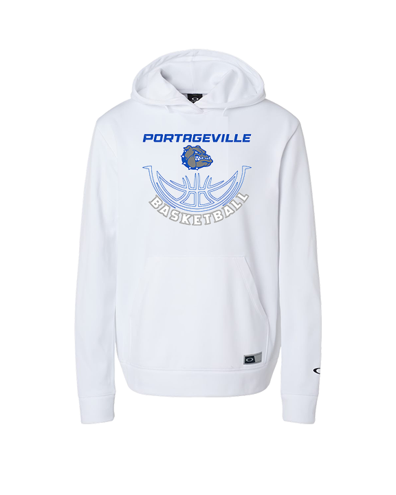 Portageville HS Boys Basketball Outline - Oakley Performance Hoodie